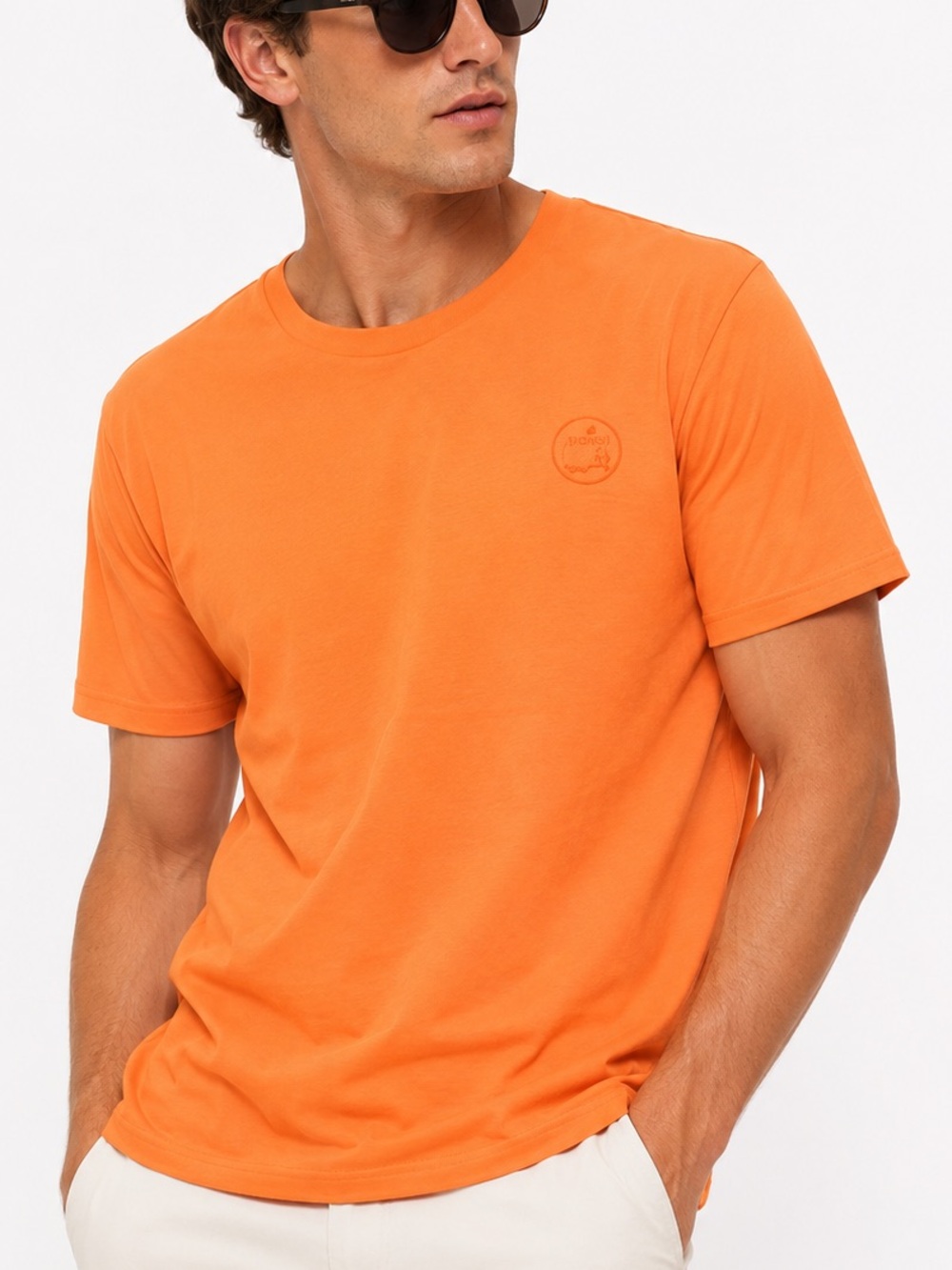 Masters Pimento Cheese Men's Size XL Crew Neck Orange‎ T-Shirt